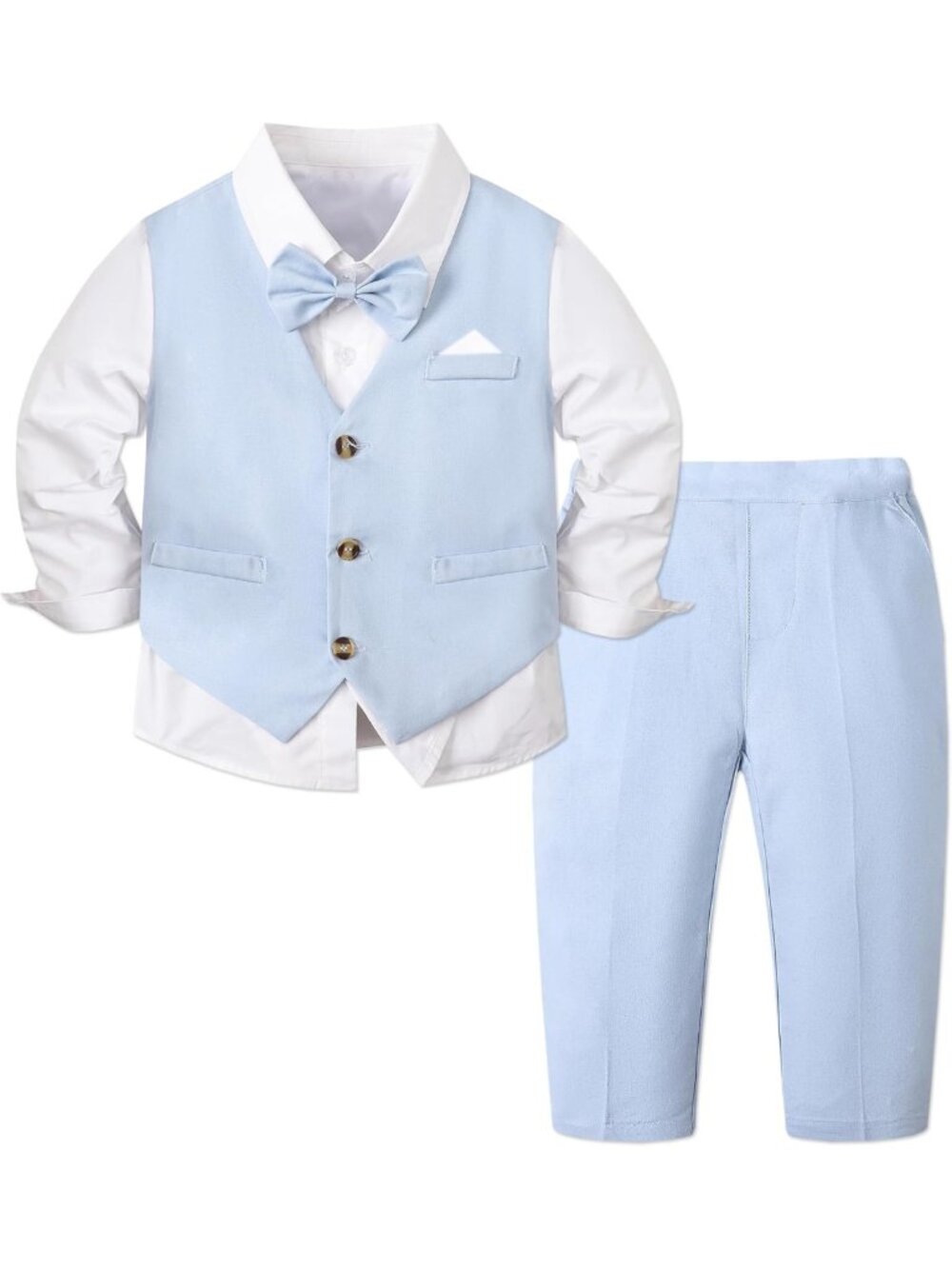 Charming Baby Boys' Formal Suit Set | Toddler Gentleman Outfit 3M-9Y